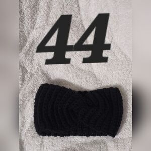 Black Knitted Women's Headband